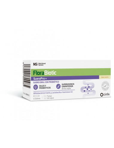 NS FLORABIOTIC SUEROBIOTIC 6 SOBRES...