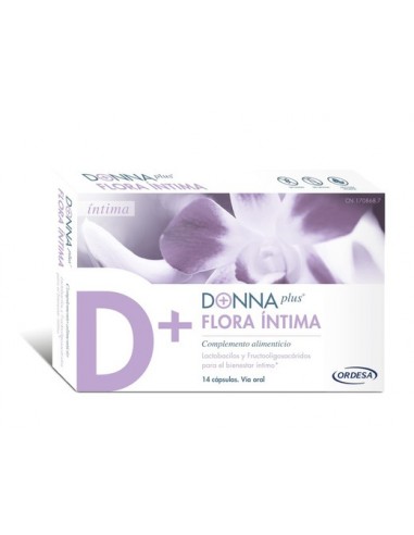 DONNA PLUS+ FLORA INTIMA 14 CAPSULAS