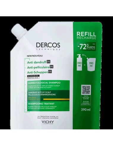 DERCOS CHAMPU ANTICASPA DS CABELLO...