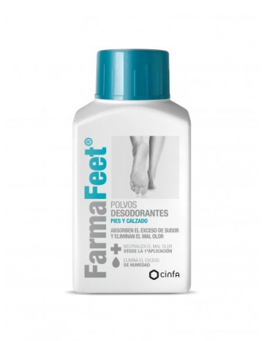 FARMAFEET POLVOS DESODORANTES PIES 2...