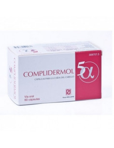 COMPLIDERMOL 5ALFA 60 CAPS