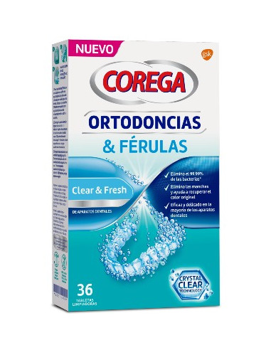 COREGA ORTODONCIAS & FERULAS 36...