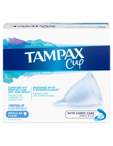 TAMPAX CUP REGULAR 1 U