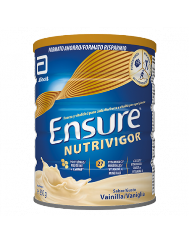 ENSURE NUTRIVIGOR 1 LATA 850 G SABOR...