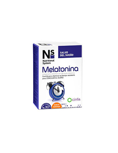 NS MELATONINA COMP MASTICABLES...