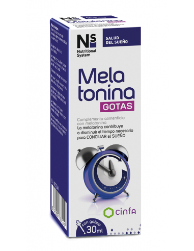NS MELATONINA GOTAS 1 MG 30 ML