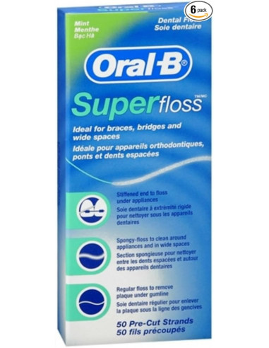 SUPER FLOSS ORAL B