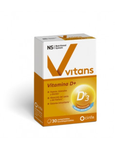 NS VITANS VITAMINA D+ 30...